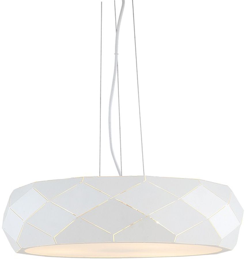 Light Prestige Reus lampa wisząca 3x40 W biała LP-8069/1PWH