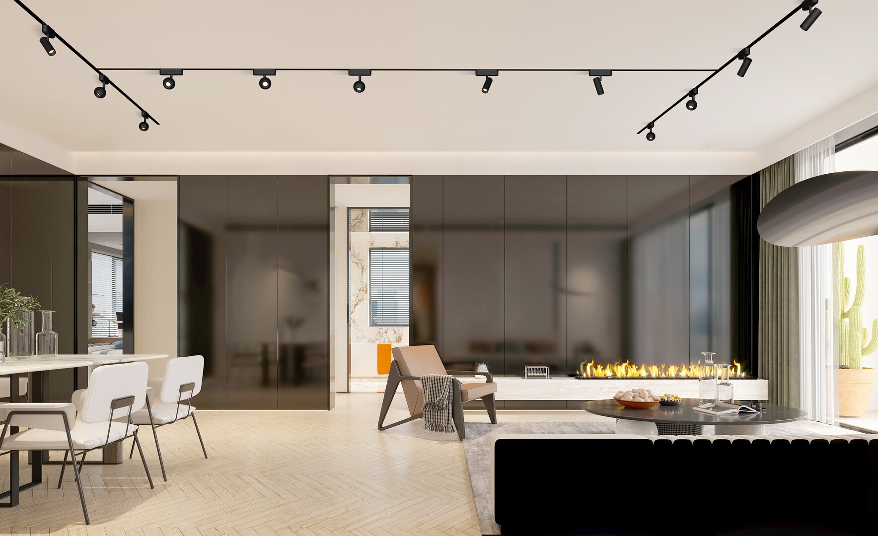 Rabalux LiTrack Spot lampa do szynoprzewodów 1x5 W czarny 70119