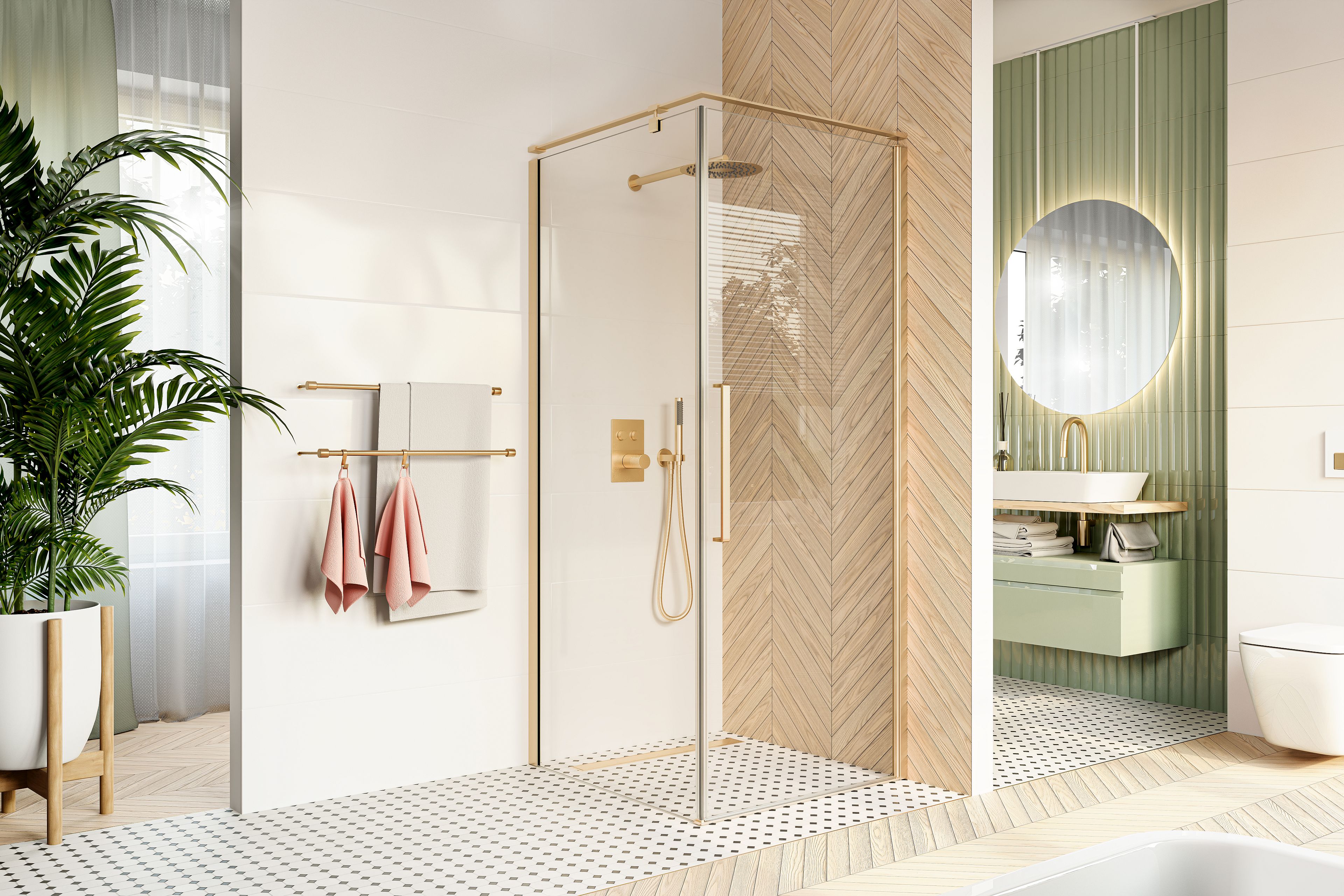 Sea-Horse Fresh Line kabina prysznicowa kwadratowa BK260T08Z