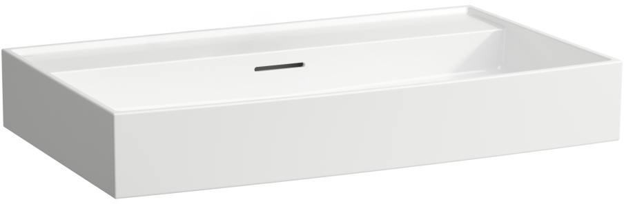 Laufen Kartell umywalka 80x46 cm prostokątna ścienna biała H8103360001091