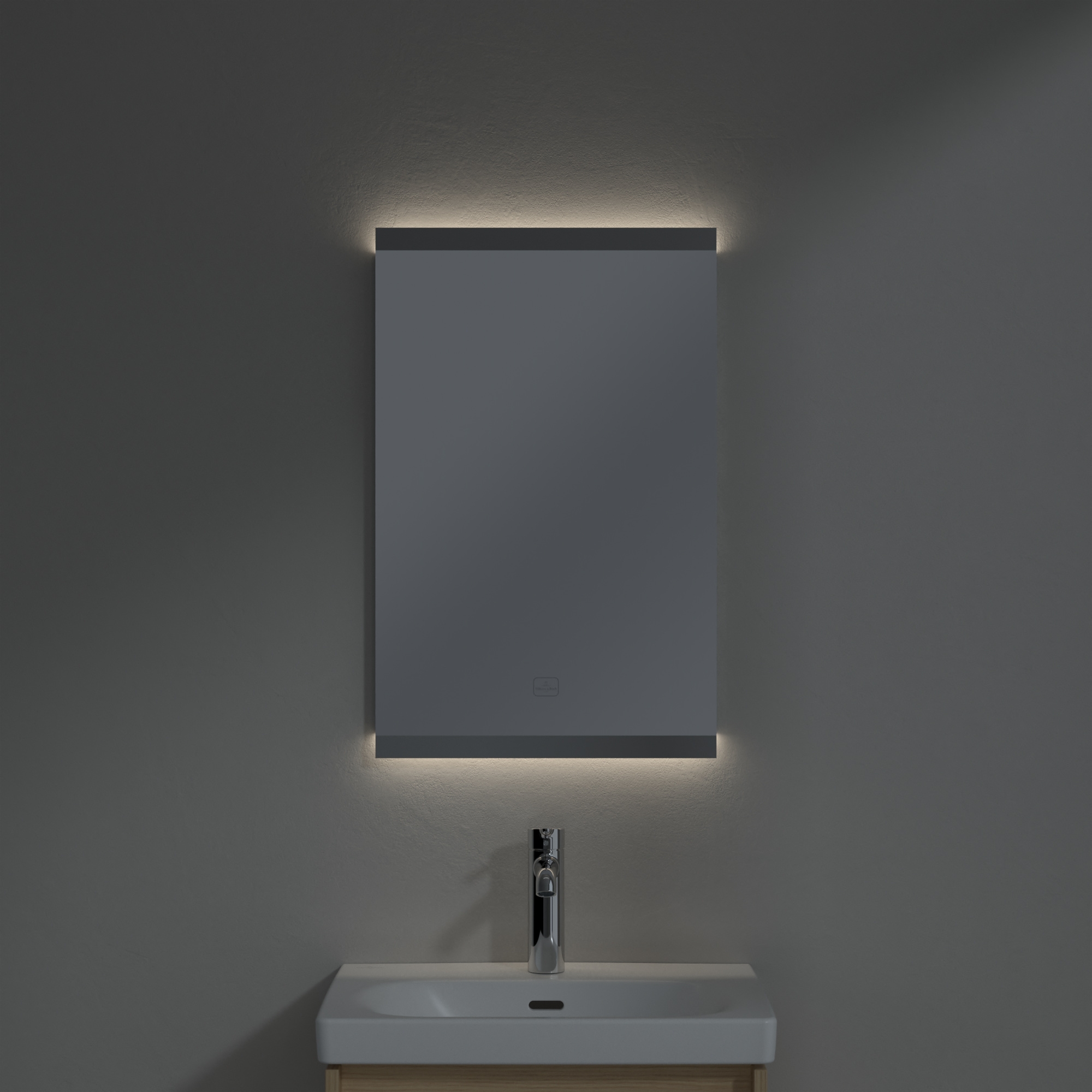 Villeroy & Boch More to See Square lustro 45x70 cm prostokątne z oświetleniem A4754500