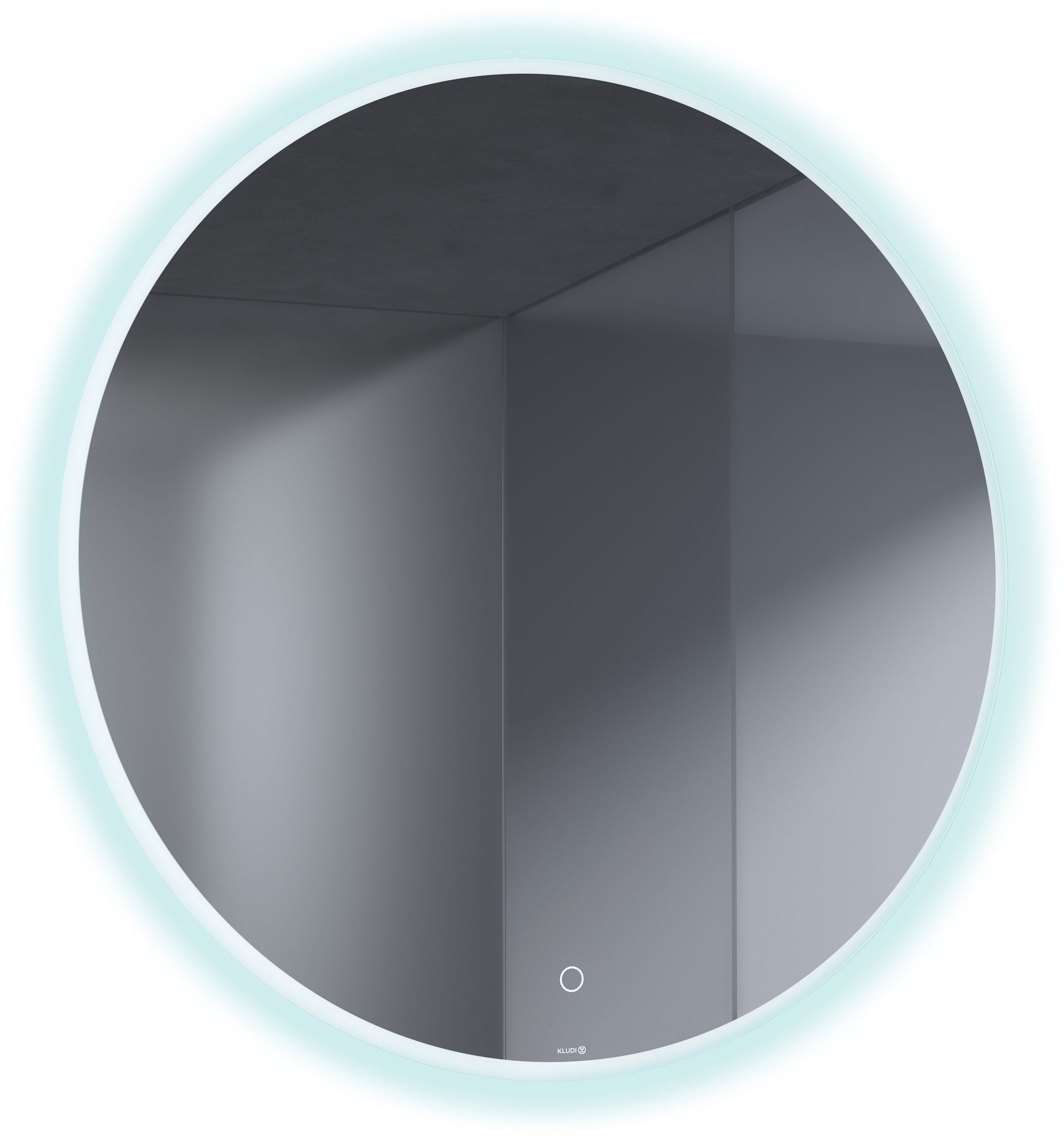 Kludi Luma lustro 80x80 cm okrągłe z oświetleniem 17SP0200