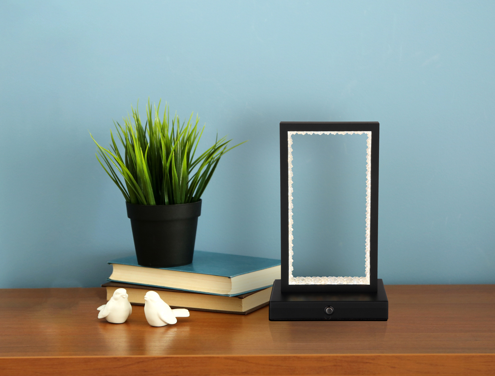 Globo Lighting Samega lampa stołowa 1x3 W czarna 24008S