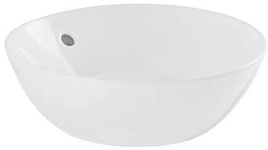 Sanindusa Sanlife umywalka 42 cm okrągła nablatowa biała 136779004