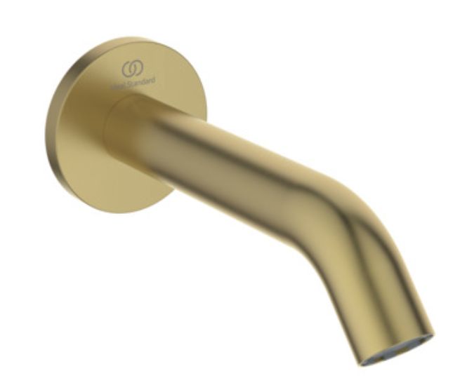 Ideal Standard Joy wylewka wannowa ścienna złoty szczotkowany BC805A2