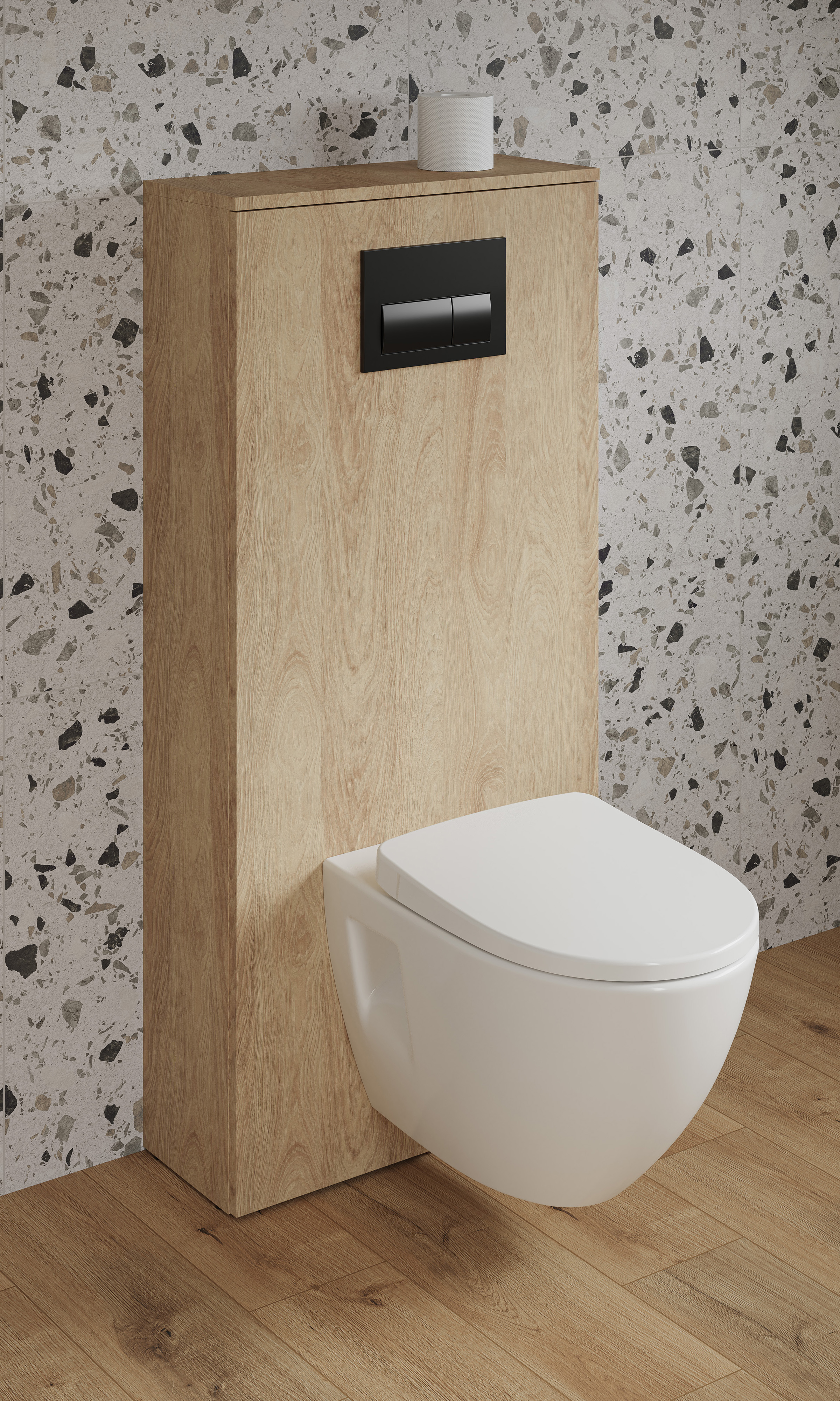 Cersanit Moduo blat do stelaża 76 cm dąb hikora S1026-050