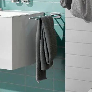 Emco Round wieszak na ręcznik haczyk podwójny chrom 437500101 - Wysyłka w 24h