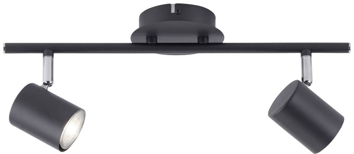 Just Light Tarik lampa podsufitowa 2x5W antracyt 11942-13