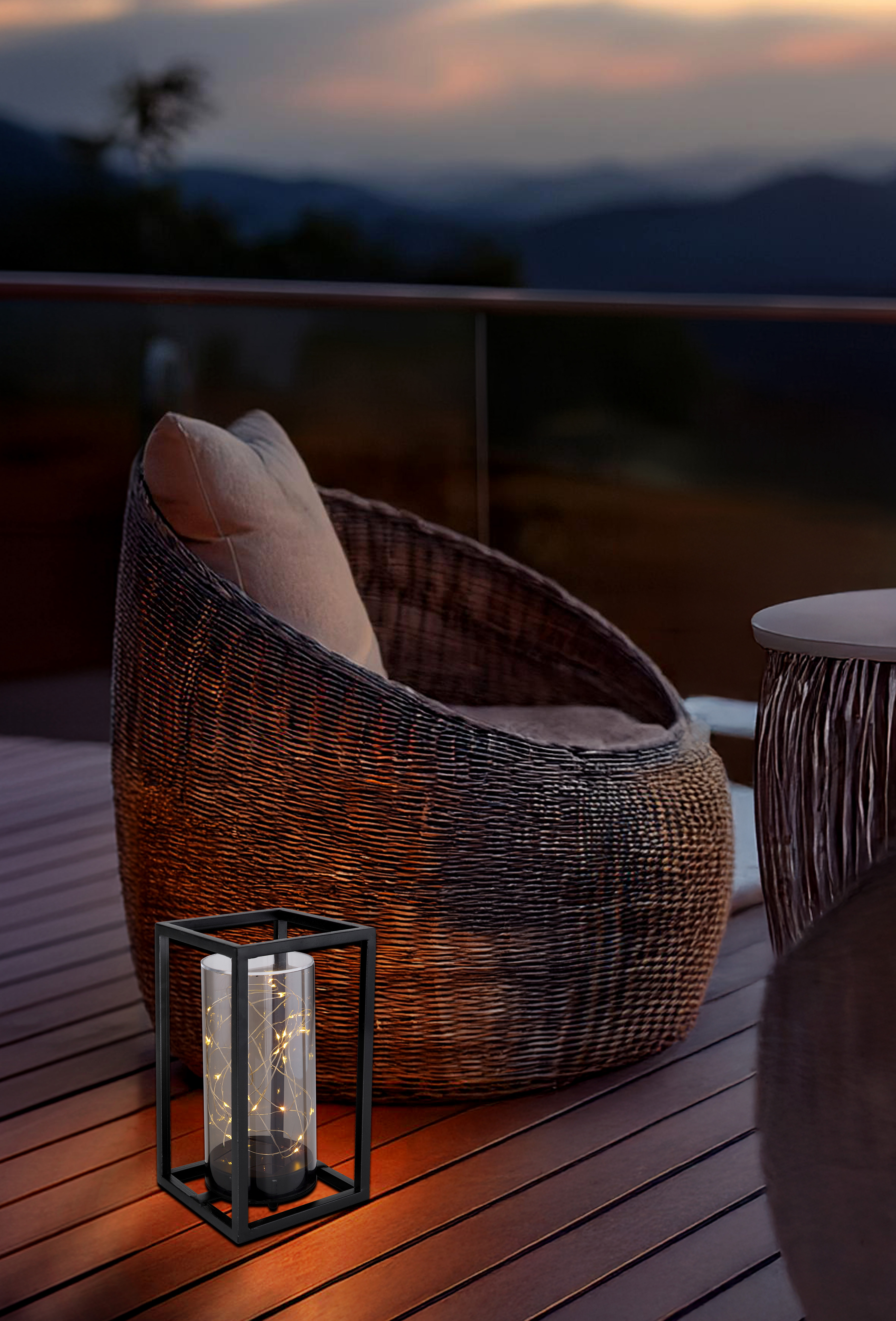 Globo Lighting Solar lampa stojąca 1x0,06 W czarny 33816