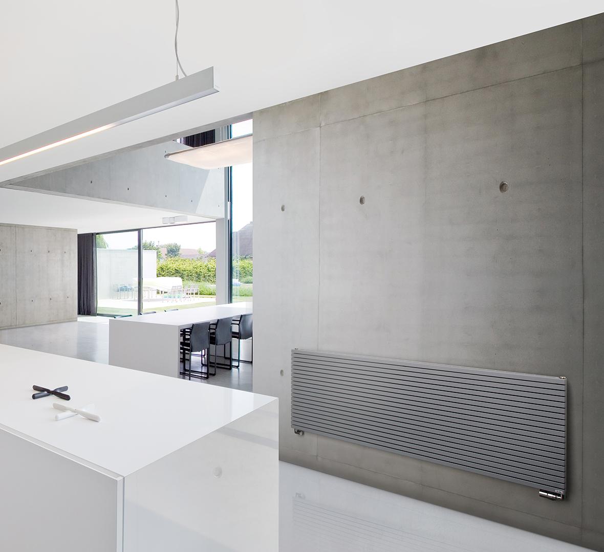 Kermi Carre grzejnik dekoracyjny 89,5x120 cm podłączenie dolne biały D3N1H89120102XK