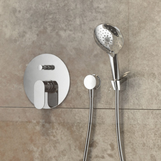 Oltens Gide uchwyt prysznicowy chrom 37401100 - Wysyłka w 24h