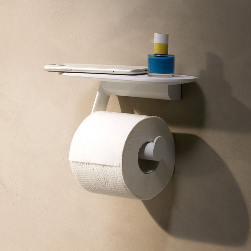 Hansgrohe WallStoris uchwyt na papier toaletowy biały mat 27928700