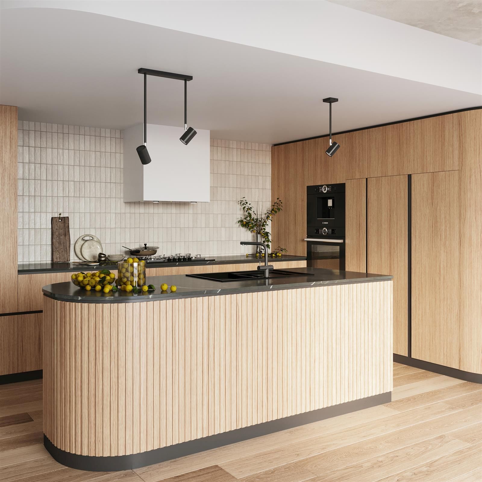 Sollux Lighting Norano lampa podsufitowa 2x12 W czarna SL,1075