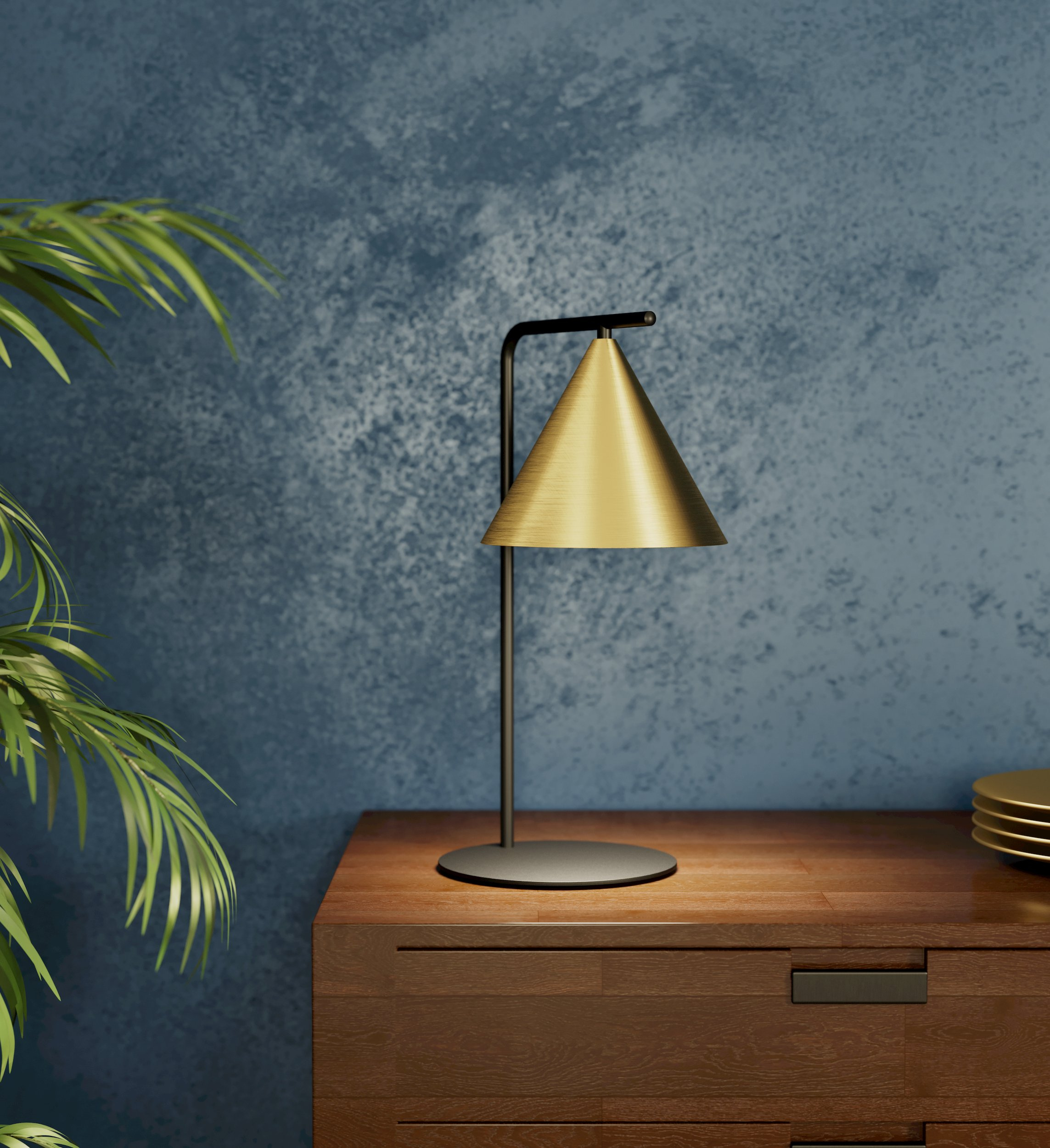 Eglo Narices lampa stołowa 1x40 W czarna-złota 99593