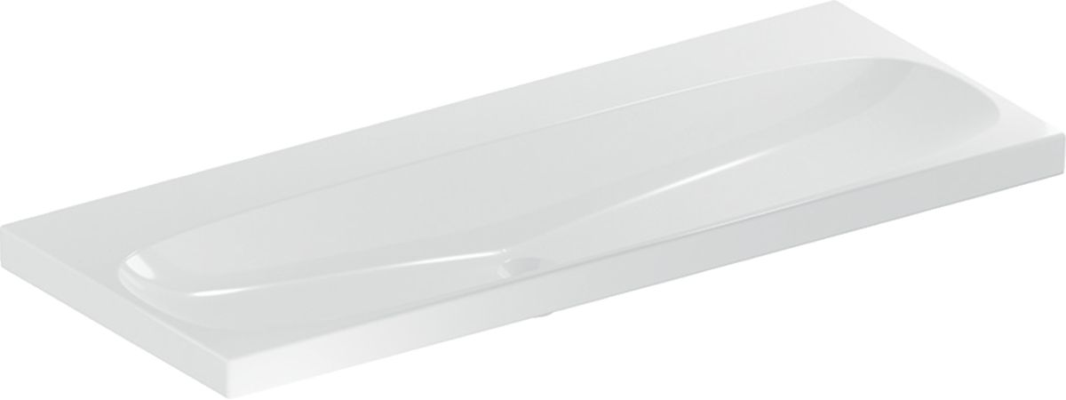 Geberit Acanto umywalka 120x48 cm meblowa prostokątna KeraTect biała 501.880.00.8