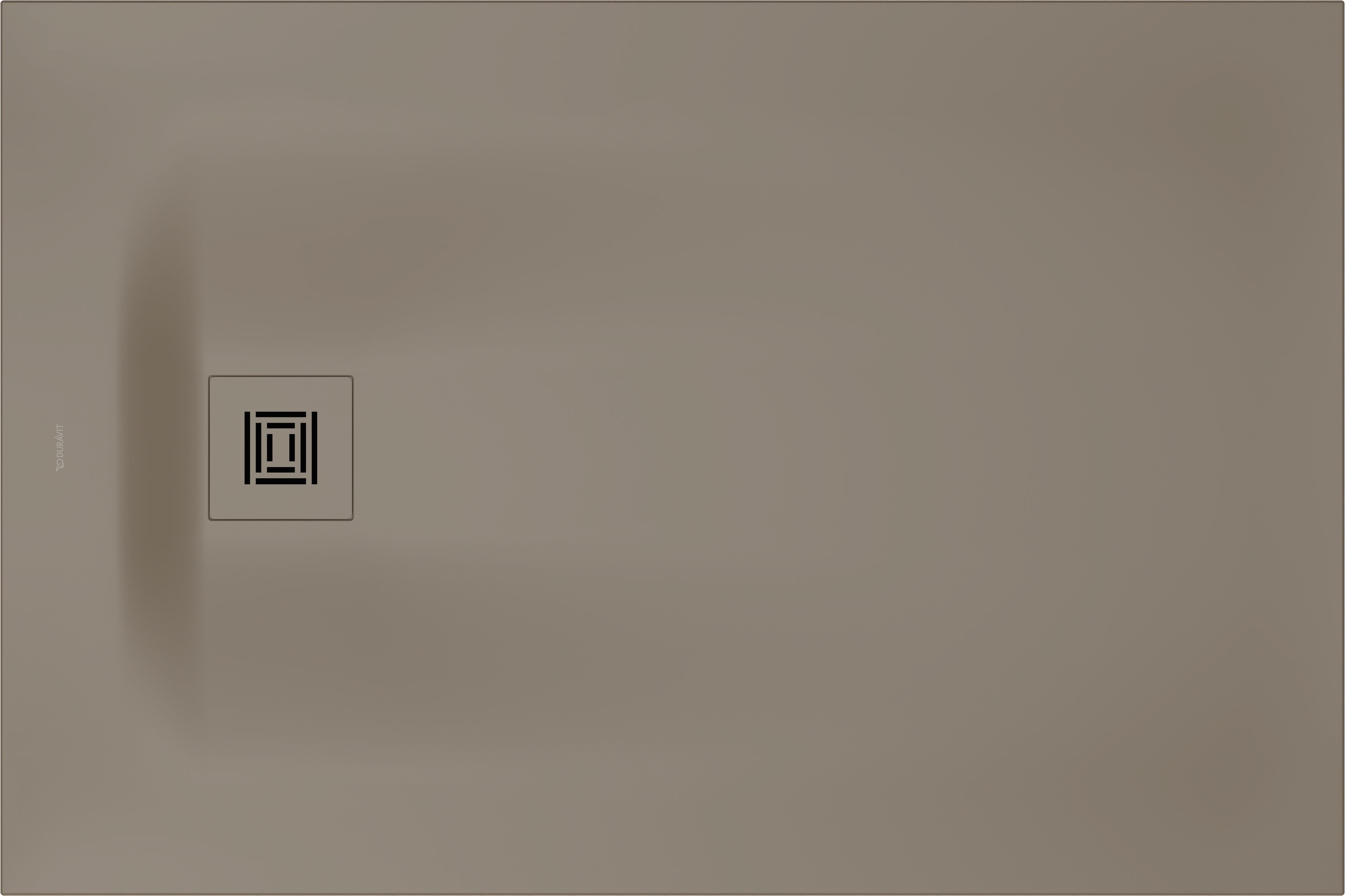 Duravit Sustano brodzik prostokątny 120x80 cm greige mat 720276640000000