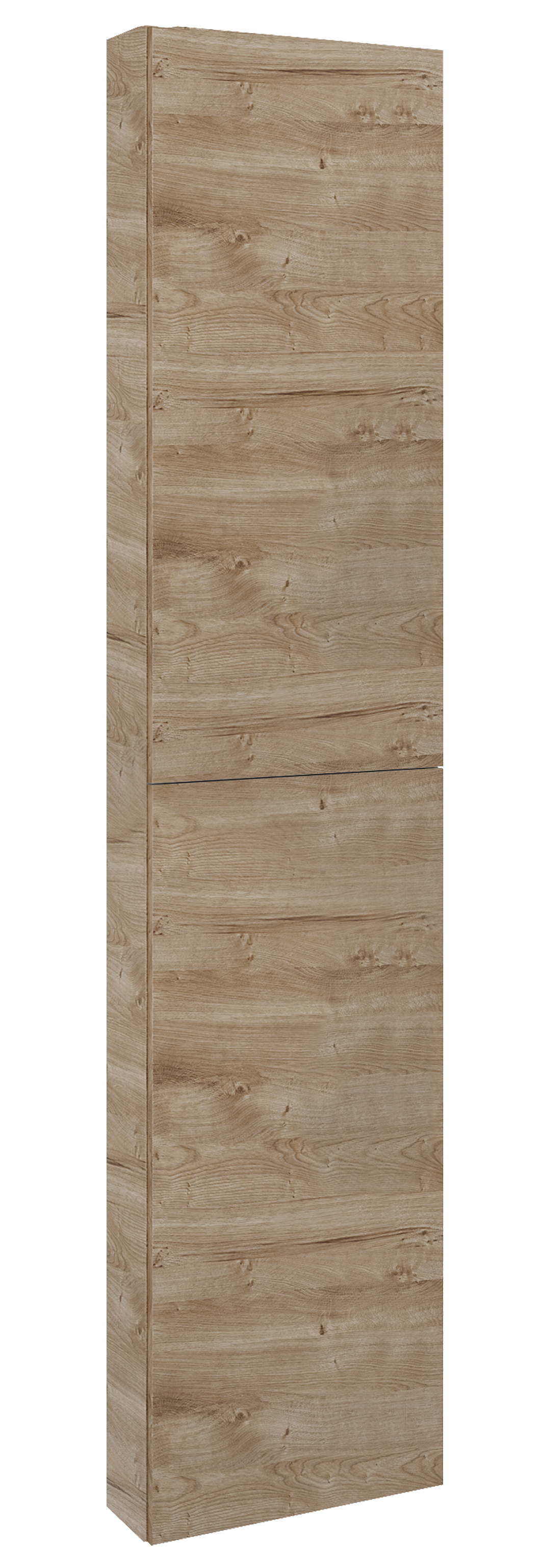 Roca Extra szafka 40x12,6x180 cm boczna wisząca dąb Canela A857911808