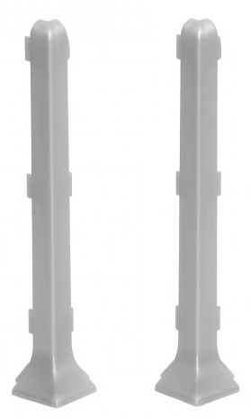 Cezar LP100 narożnik zewnętrzny do listwy przypodłogowej srebrny mat 617355 - Wysyłka w 24h