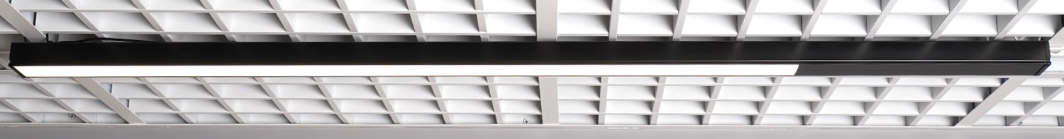 zoomLED lampa podsufitowa 1x41 W czarna