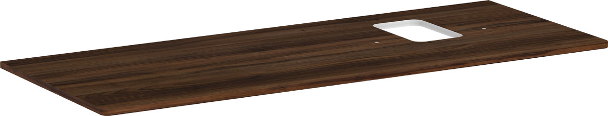 Hansgrohe Xelu Q blat naszafkowy 136x55 cm orzech 54124630