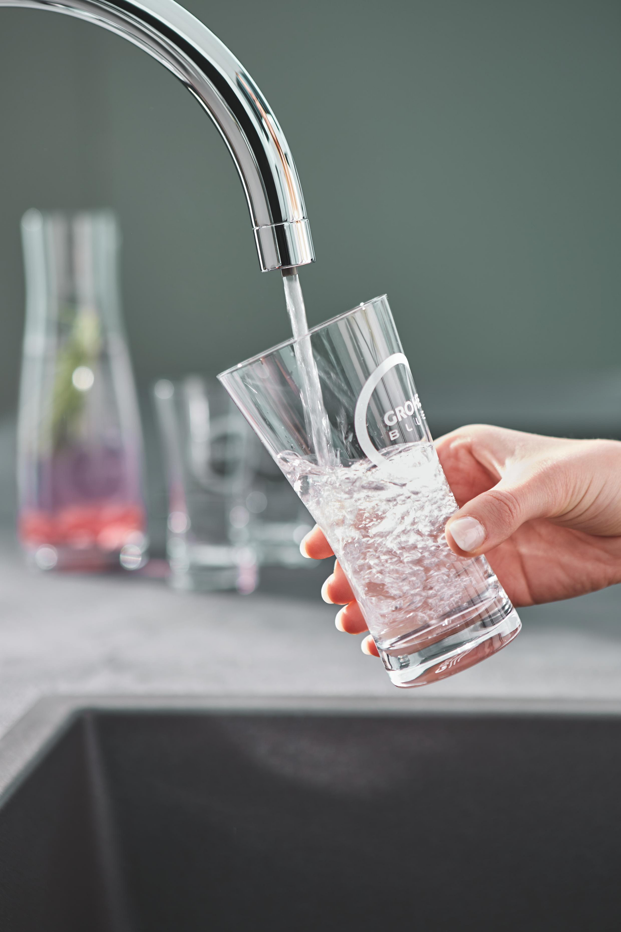 Grohe Blue Pure Baucurve bateria kuchenna stojąca chrom 31723000 - Wysyłka w 24h