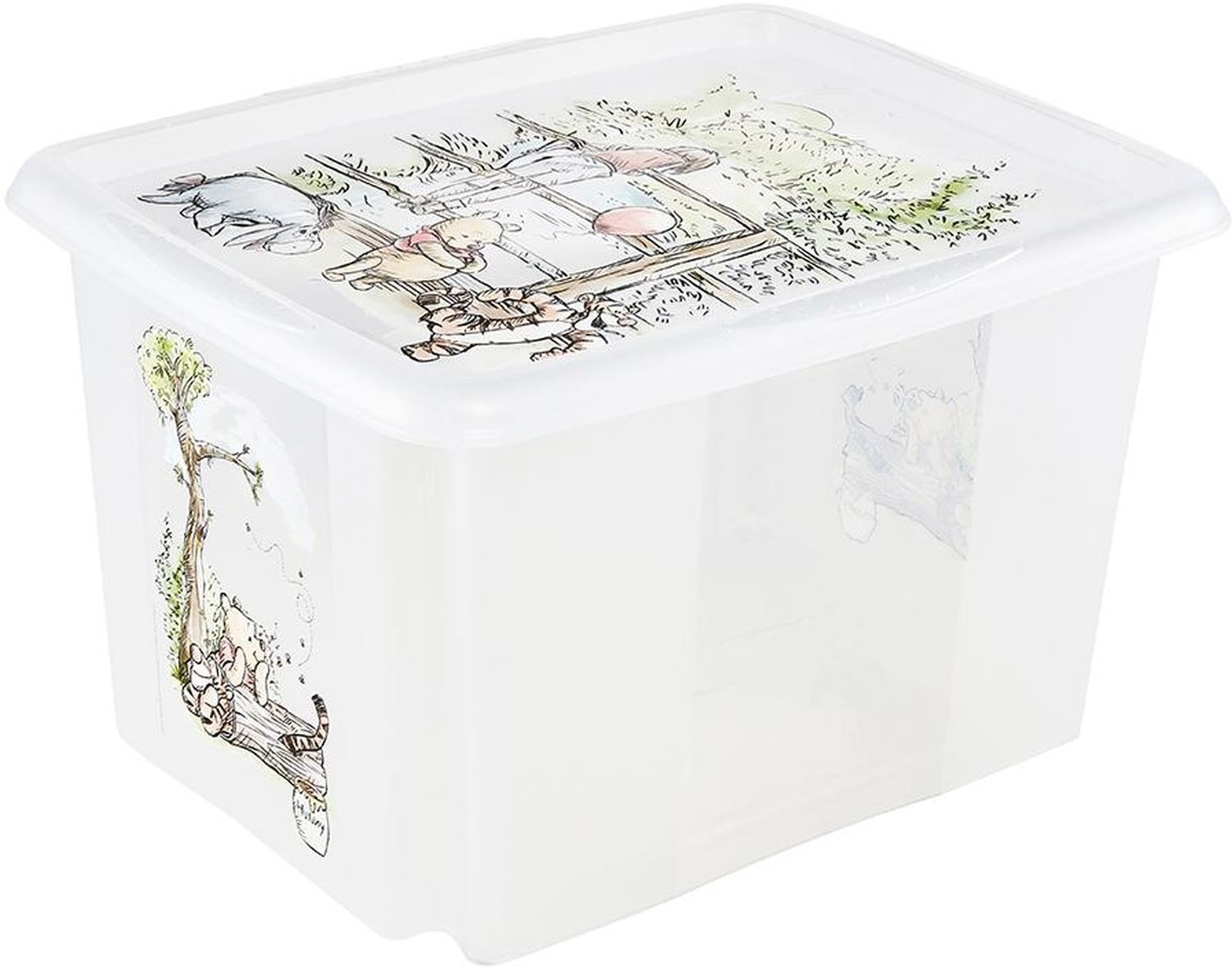 Keeeper Karolina pojemnik do przechowywania 30 l Kubuś Puchatek transparent 1223800123800