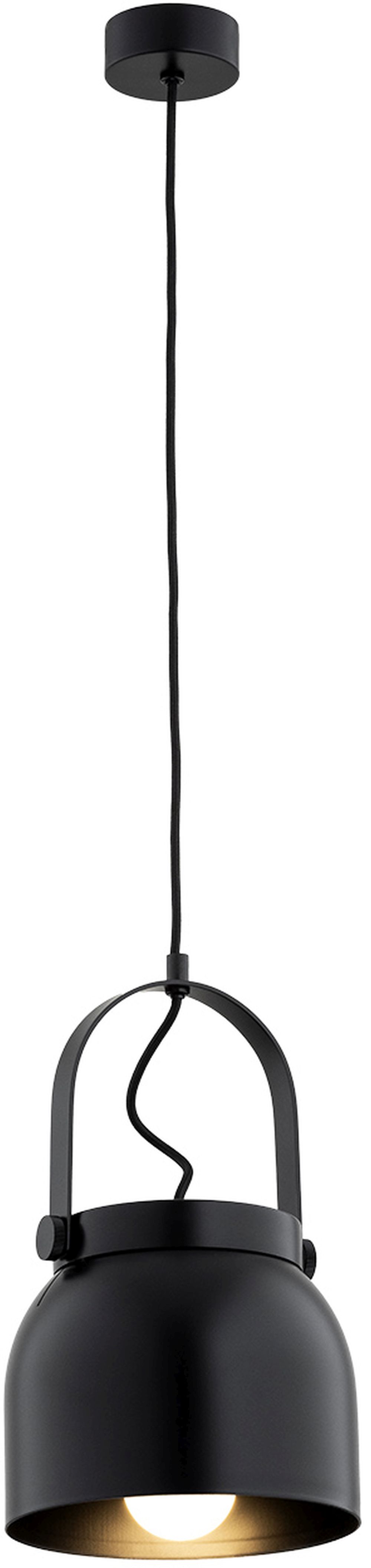 Argon Logan lampa wisząca 1x15W czarny 8281