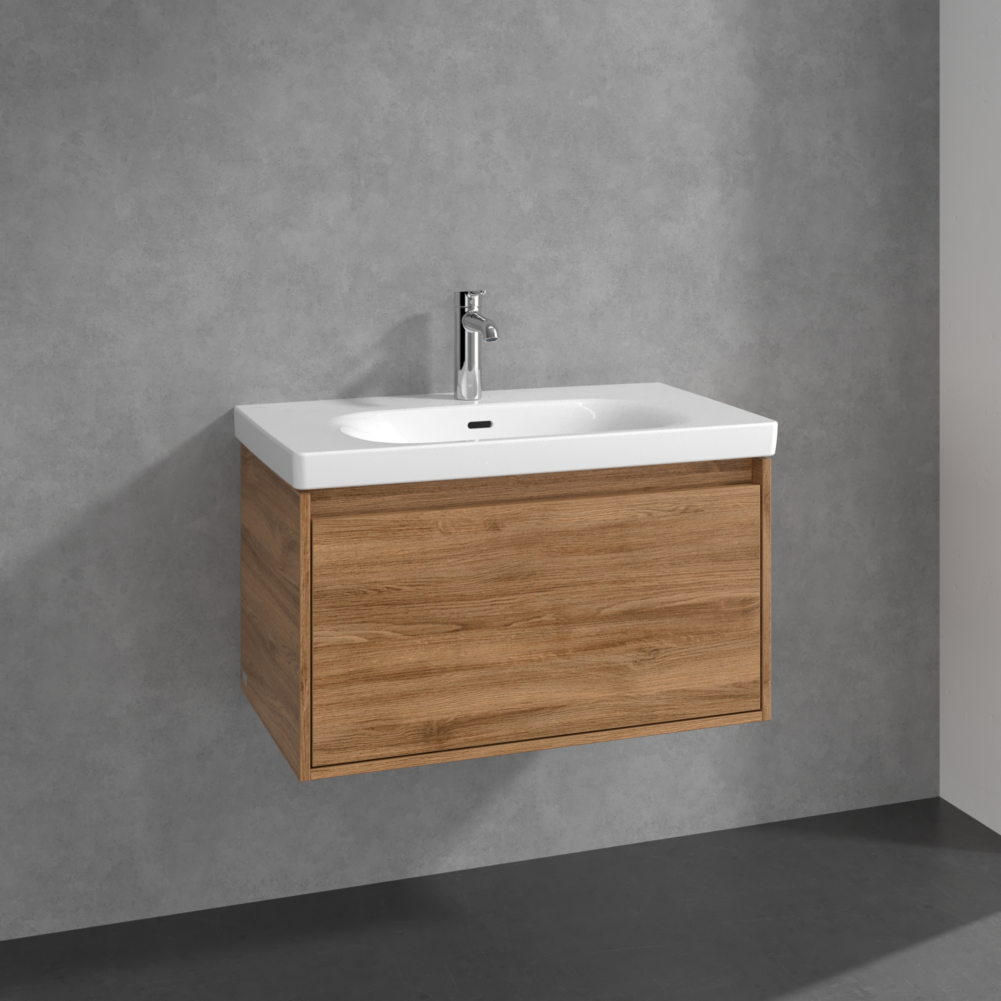 Villeroy & Boch Skyla szafka 77,2x43,9x43,6 cm podumywalkowa wisząca Oak Kansas C78600RH