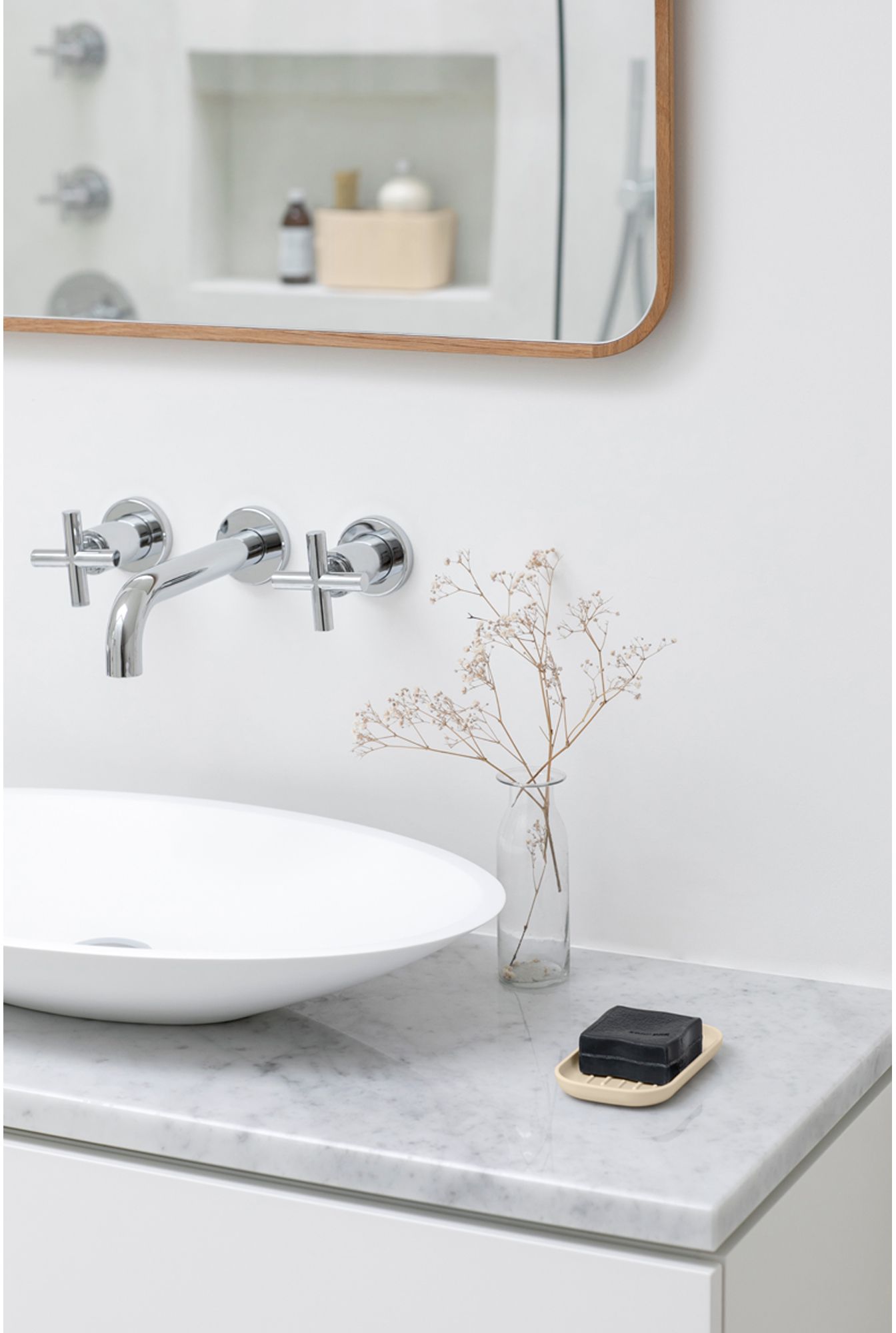 Brabantia ReNew mydelniczka stojąca beżowa 223389