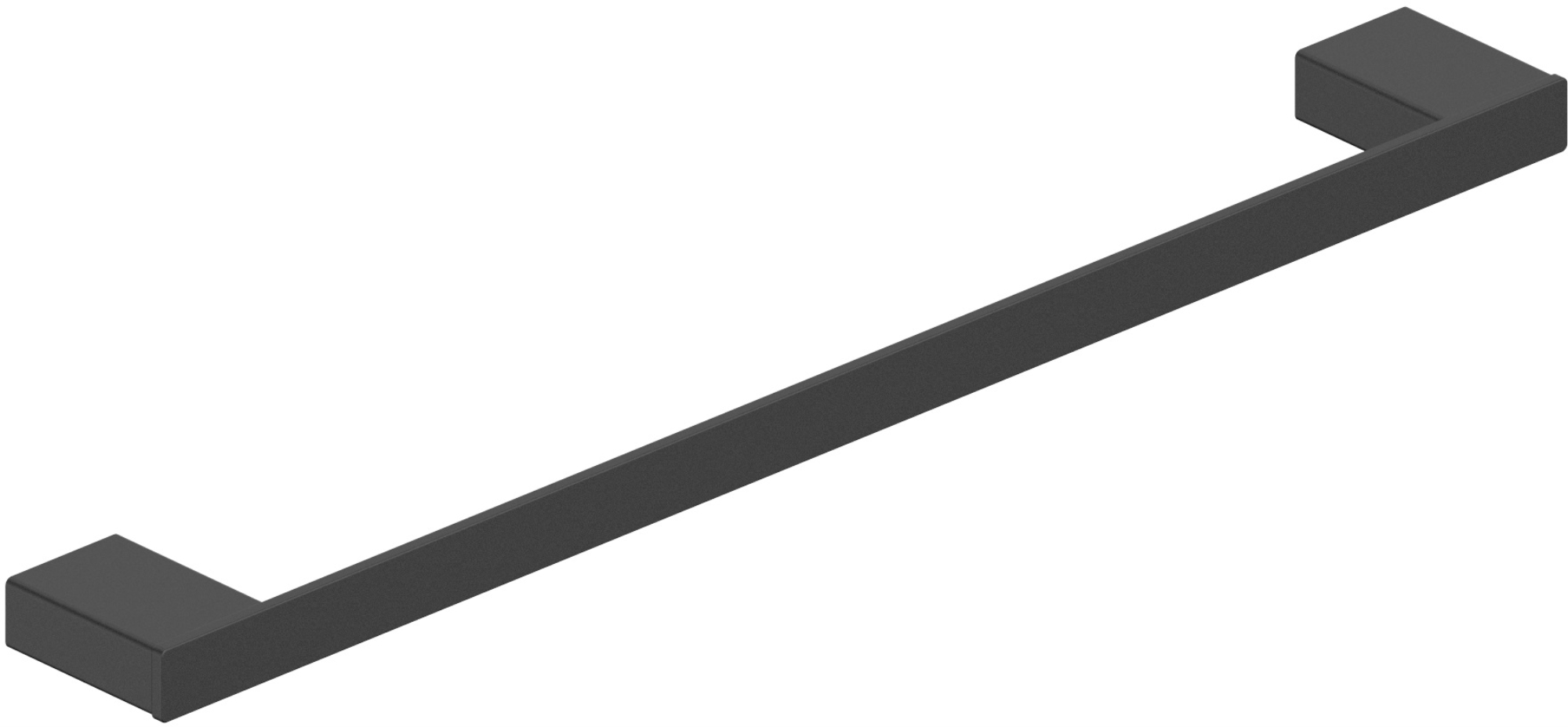 KFA Armatura Black drążek na ręcznik 45 cm czarny 864-035-81