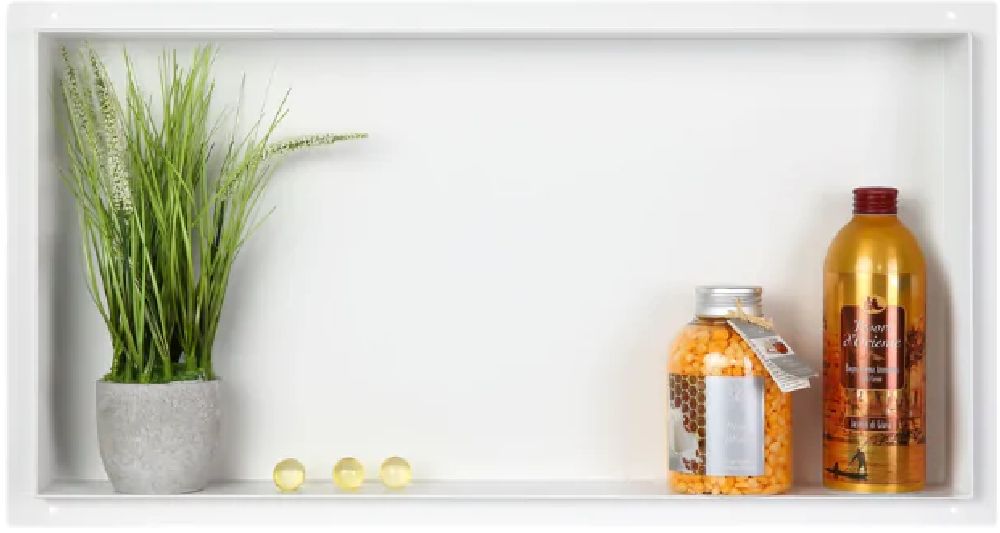 Balneo Wall-Box No Rim White półka łazienkowa 60x30x10 cm biała OB-WH4-NR