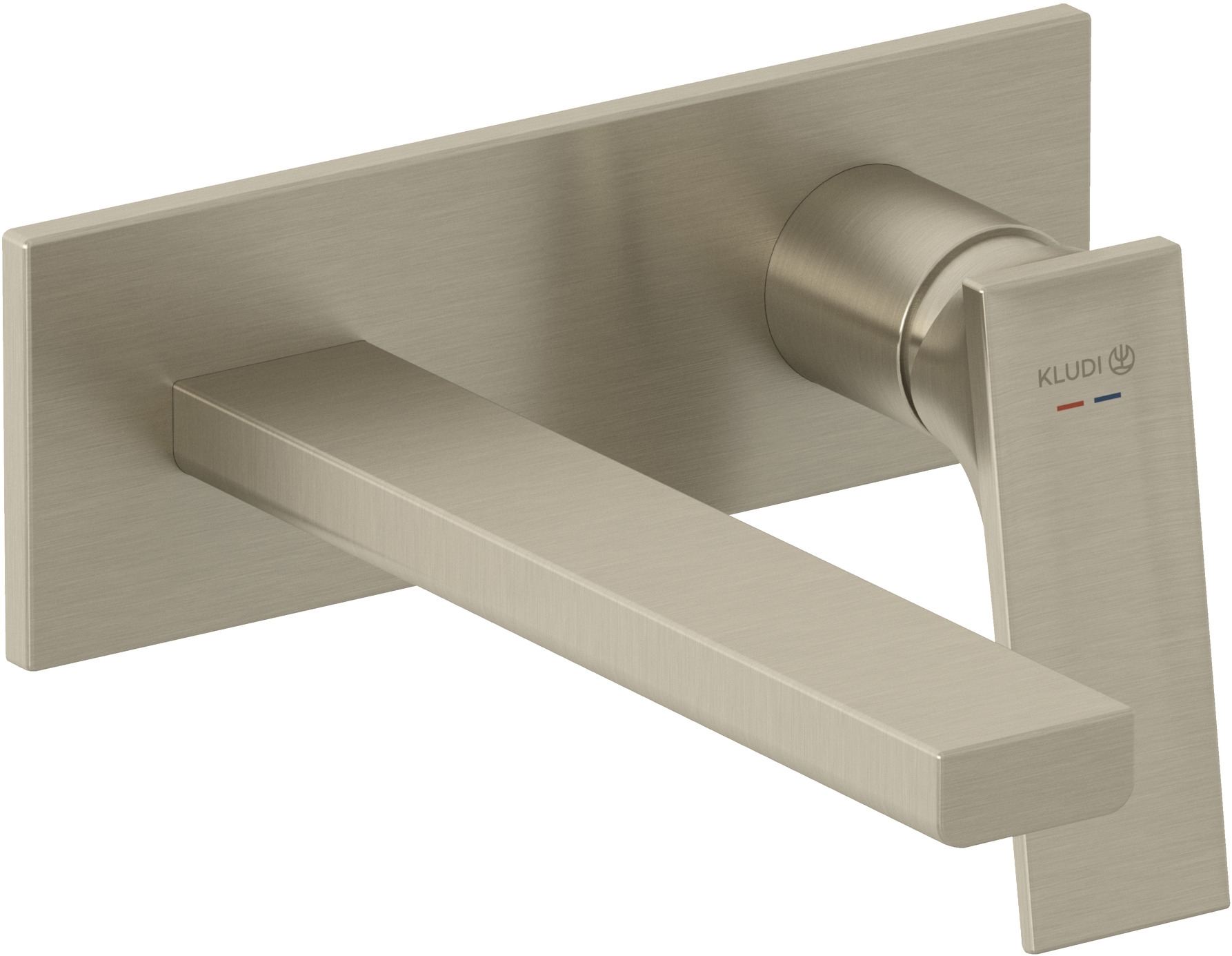 Kludi Decus bateria umywalkowa podtynkowa nikiel szczotkowany 54244N575