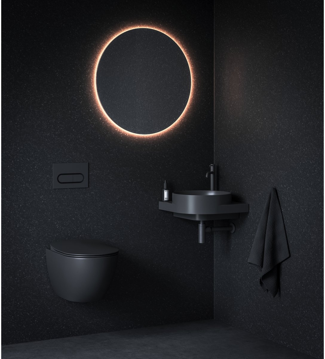 Ravak Espirit bateria umywalkowa stojąca BeCool czarna X070402