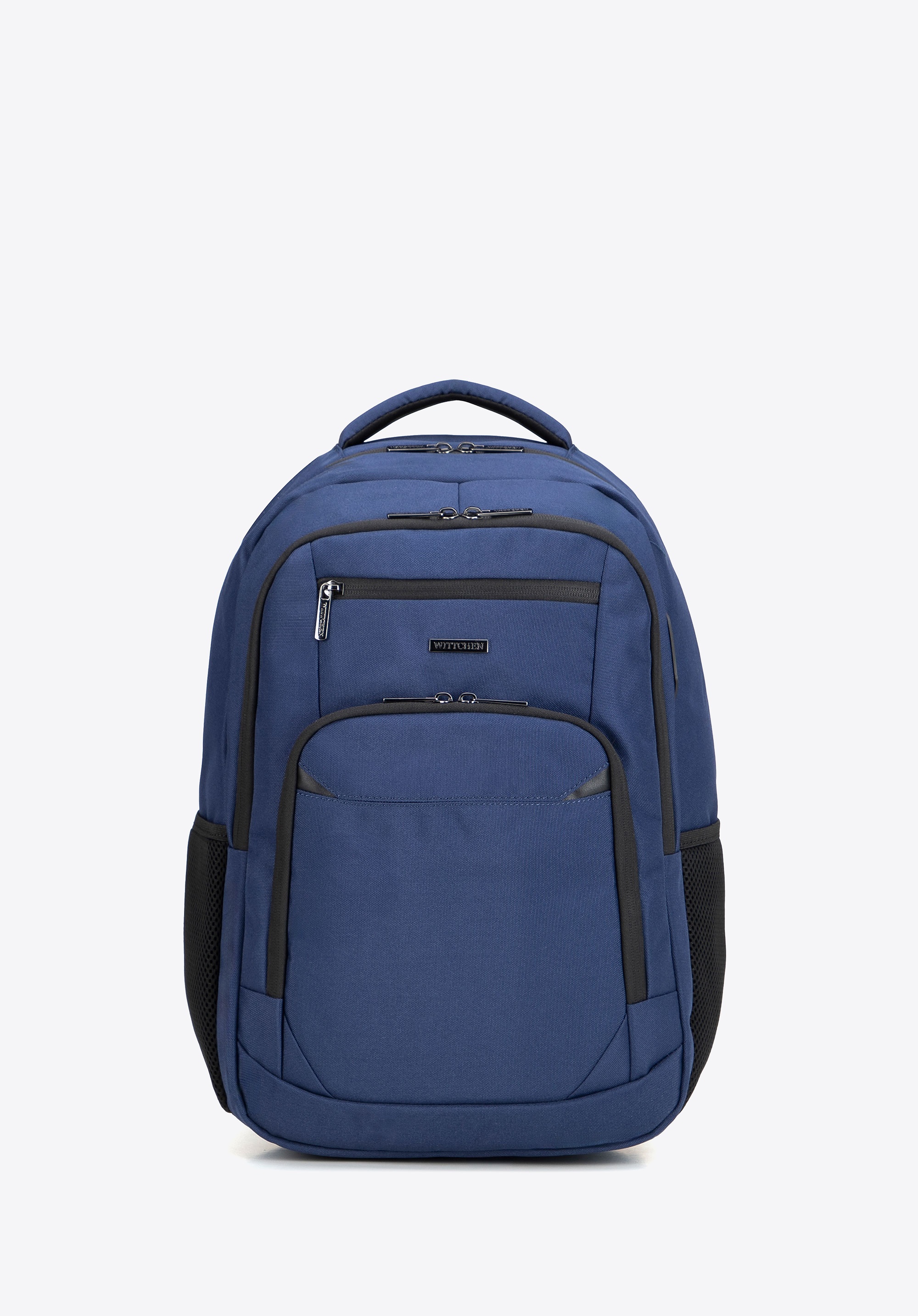 Męski plecak biznesowy z kieszenią na laptopa 16” granatowy