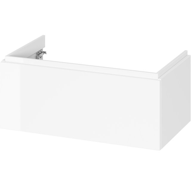 CERSANIT Szafka podumywalkowa BONICA 80 z jedną szufladą biała połysk
