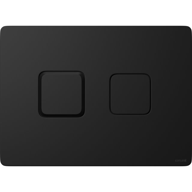 Przycisk pneumatyczny ACCENTO SQUARE czarny mat K97-431