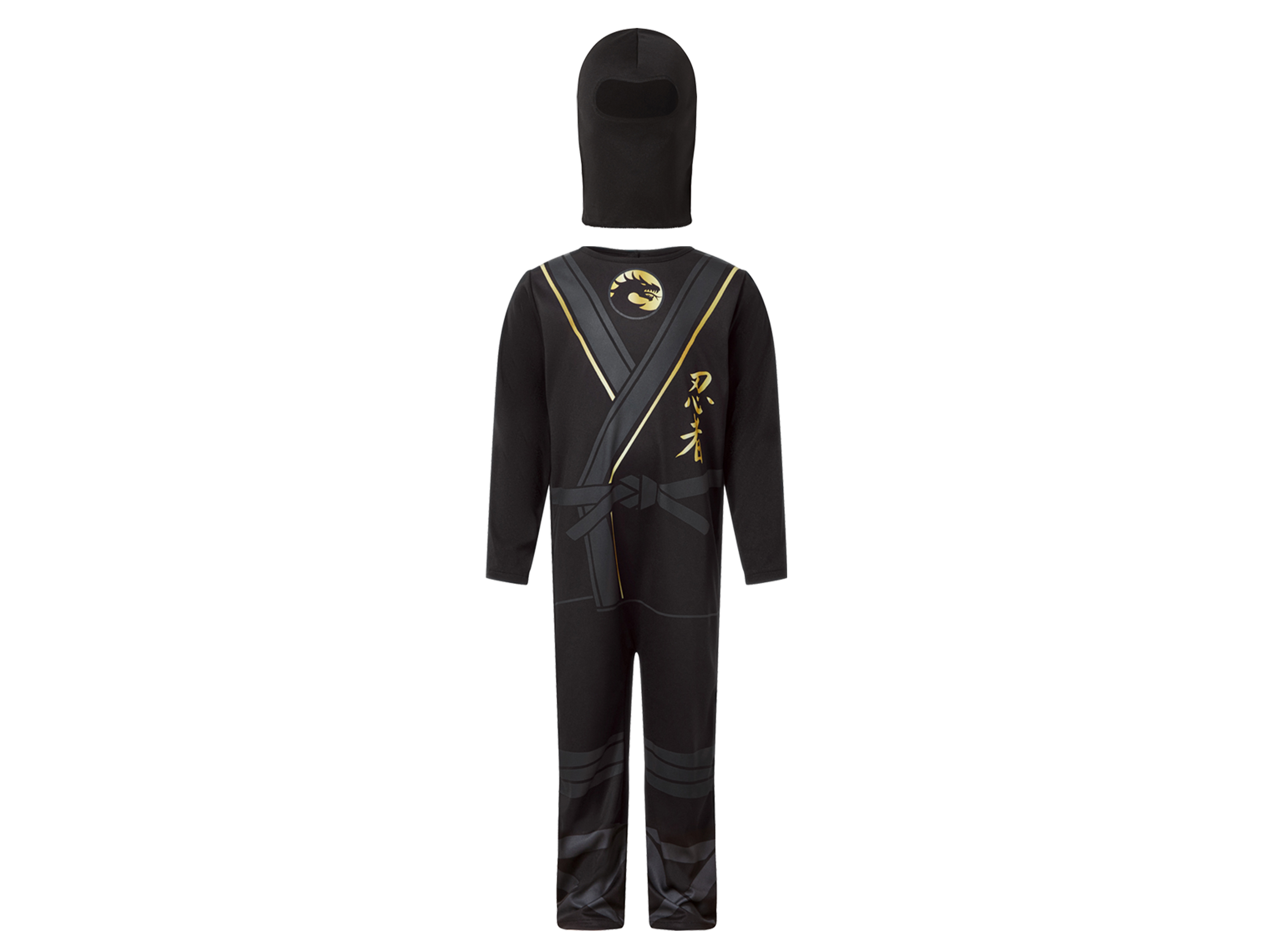 Kostium karnawałowy dziecięcy Wzór Ninja, 134/140