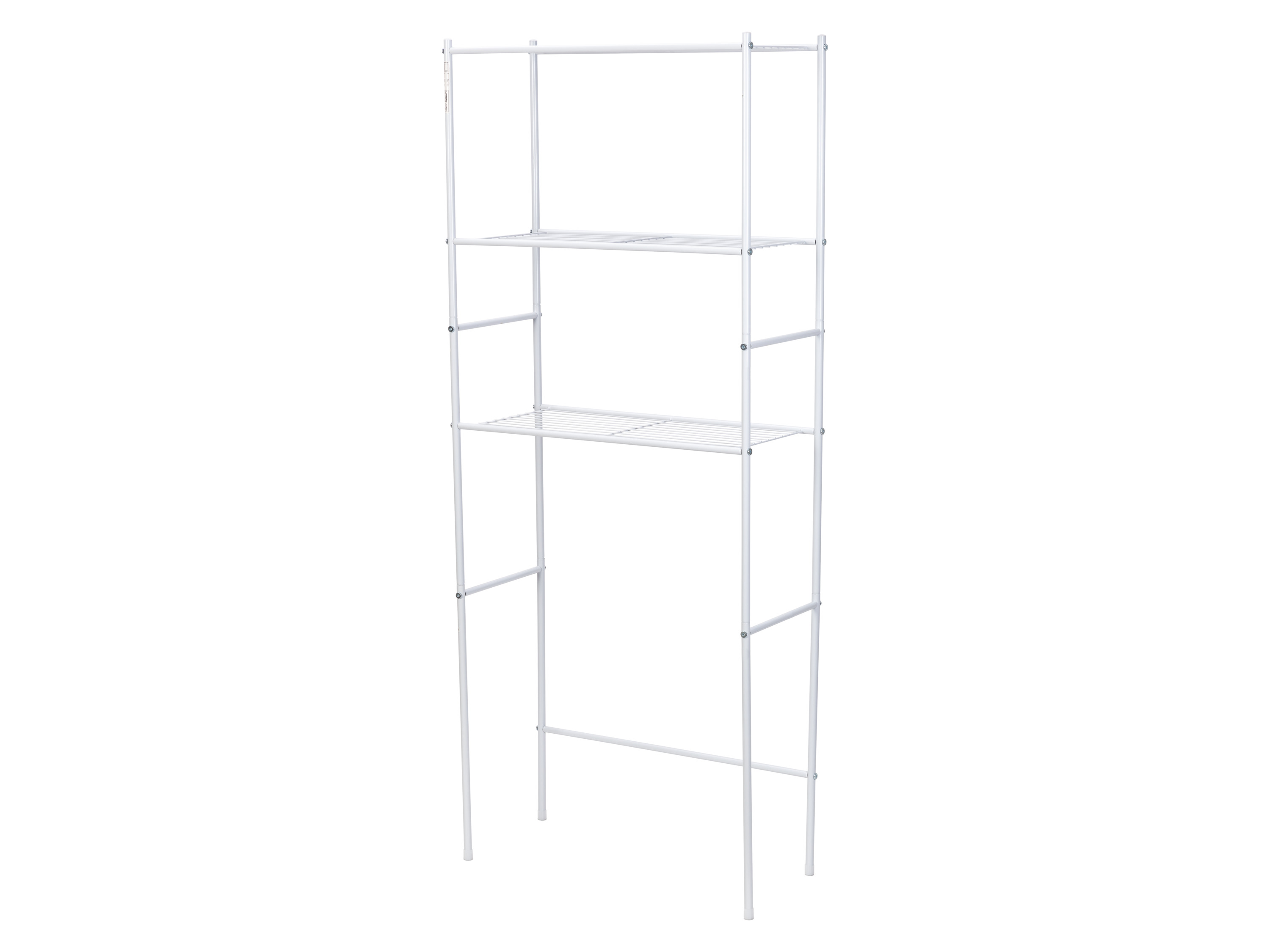 Livarno home Regał do zabudowy pralki, metalowy Biały