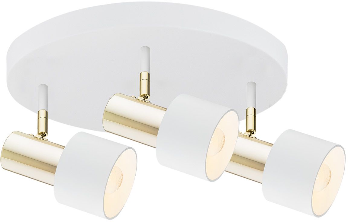 Darmowa Dostawa - Lampa podsufitowa 3x15 W biała Argon Doria 6008
