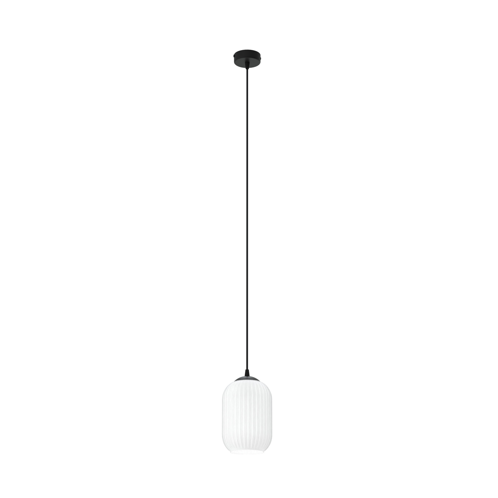 Darmowa Dostawa - Lampa wisząca 1x15 W biała-czarna Emibig Verdi 14351