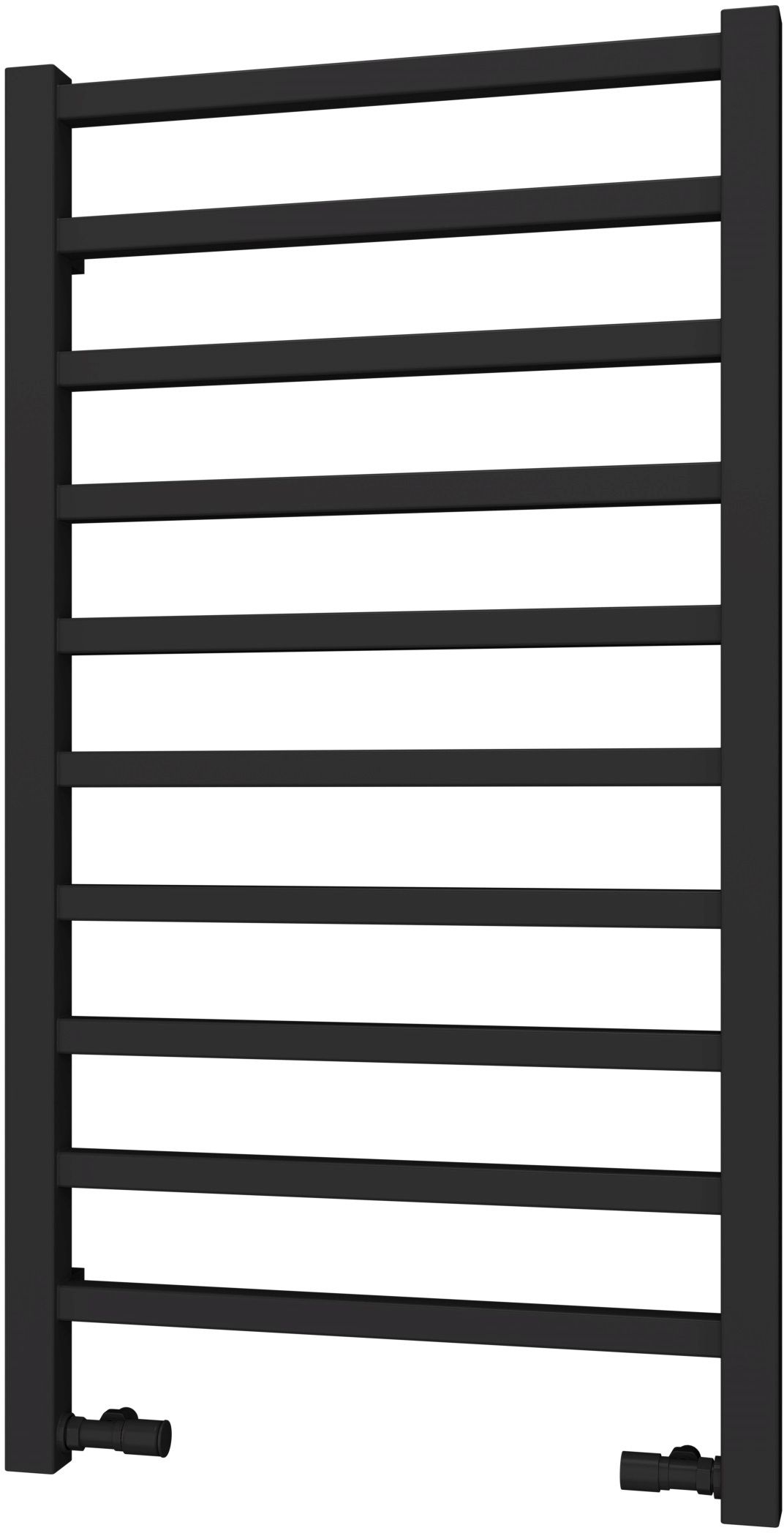 Darmowa Dostawa - Grzejnik łazienkowy drabinkowy 79x43 cm czarny Imers Tell G0174307905