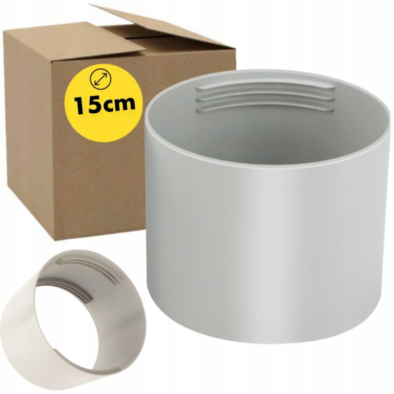 Adapter Mission Air łącznik zewnętrzny do rur klimatyzatora przenośnego 15cm