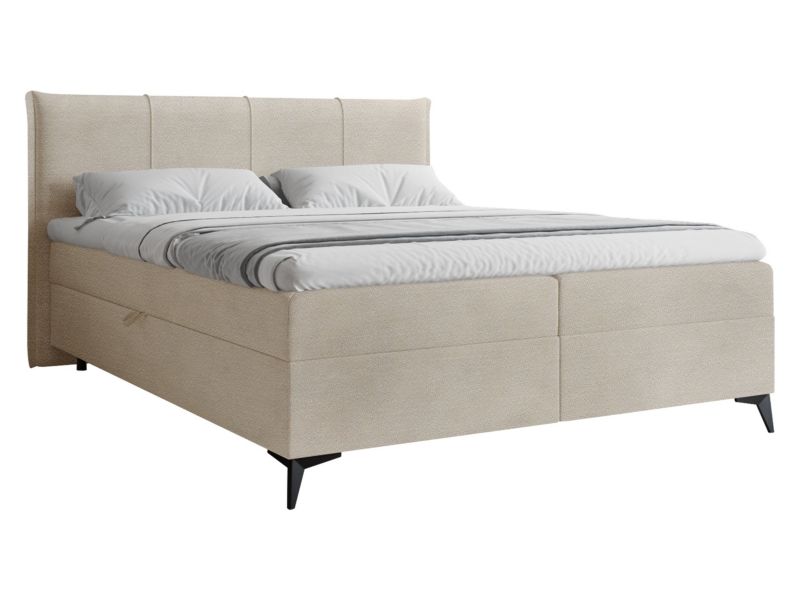 Łóżko kontynentalne MIRJAN 24 Eco Bis 180x200 jasny beż 1 szt.