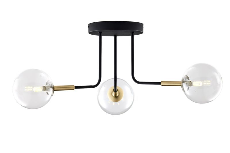 Lampa sufitowa Jupiter BURANO czarno-złota 3xG9x8W IP20 - 1 szt