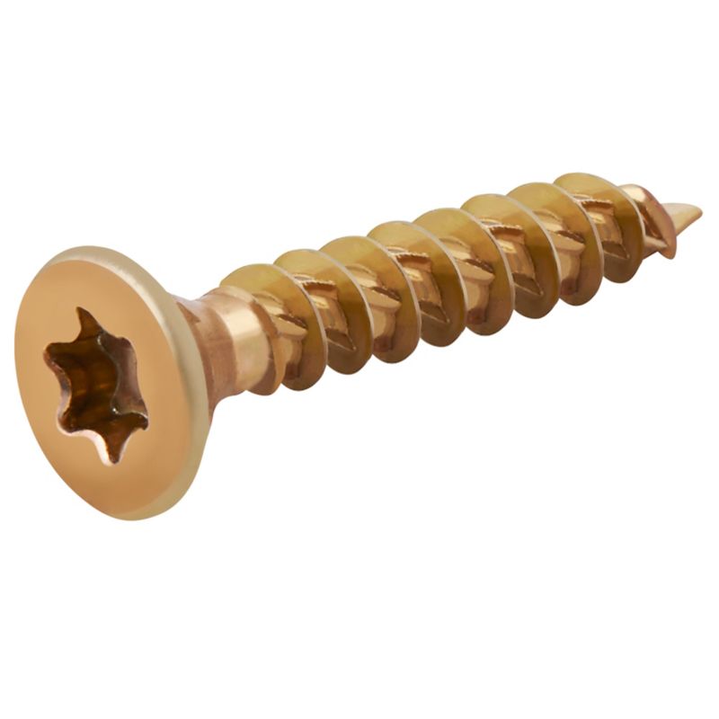 Wkręty do drewna TurboDrive T15 3,5 x 20 mm ocynk żółty 100 szt.