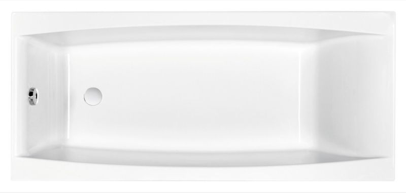 Wanna akrylowa Cersanit Virgo 170x75 cm biała z nóżkami, pojemność 220L, 1 szt.