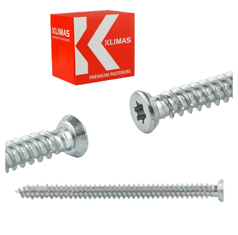 Wkręty ościeżnicowe Klimas WHO 7,5x102 mm łeb stożkowy 200szt