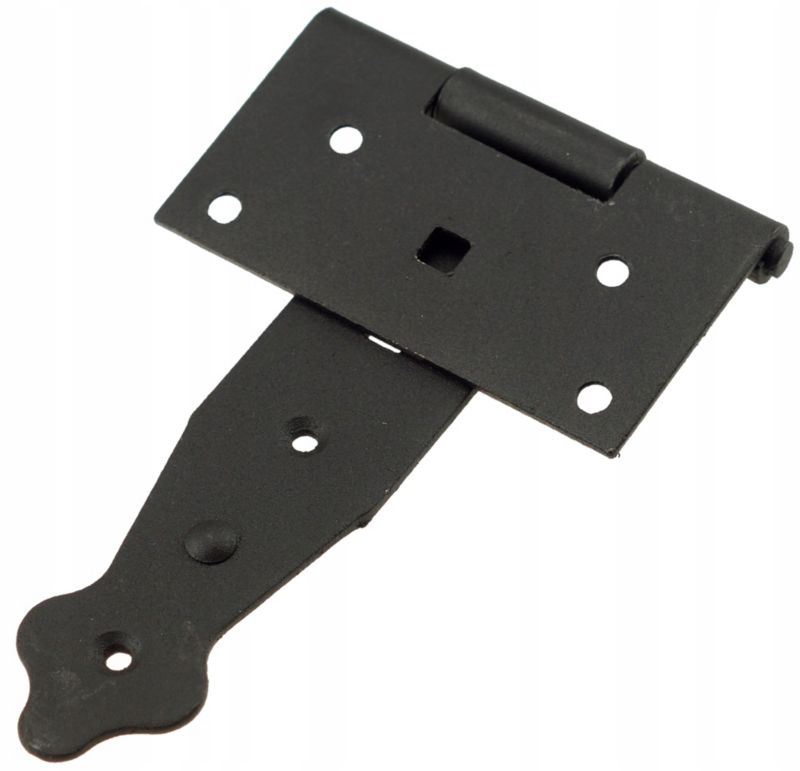 Zawias FEINZ Altanowy Ozdobny Do Drzwi 150 Czarny Wkręty 1 szt.