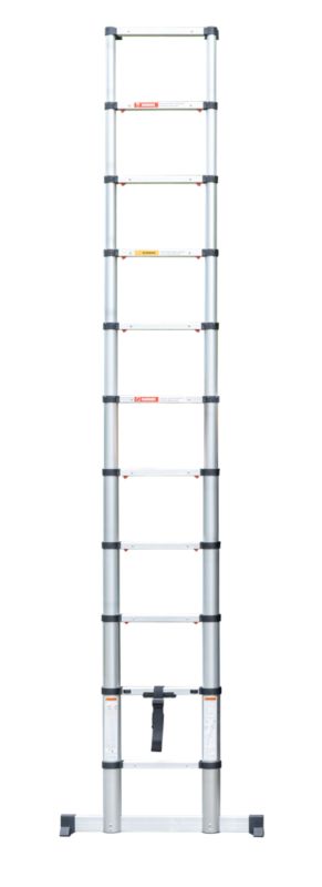 Drabina teleskopowa aluminiowa Kaltmann 11 stopni 3,2 m