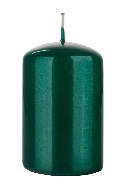 Świeca Direct Home and Garden słupek 6 x 11,5 cm zielona